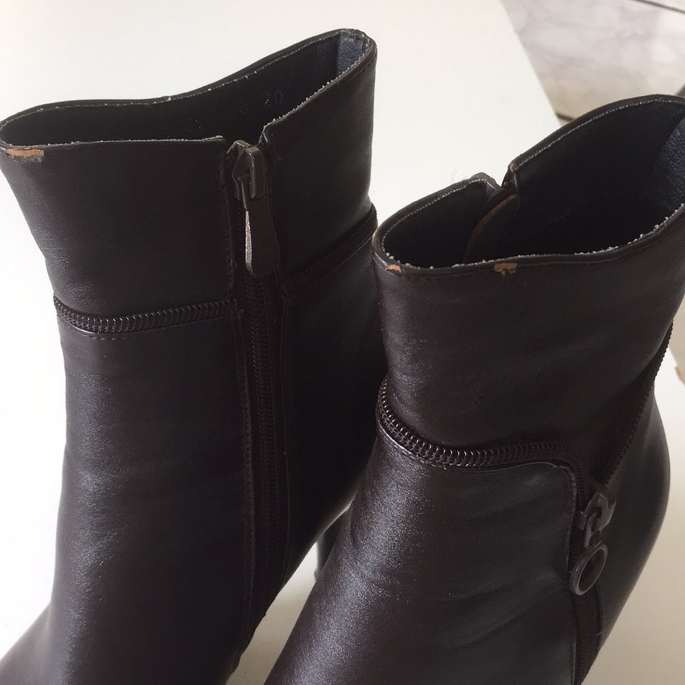 Brown Ankle Boots - Picture 6 of 6